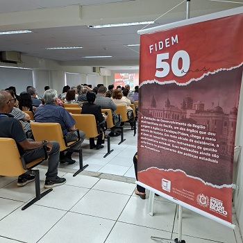 Imagem da matéria: Evento celebra os 50 anos da Fidem, marco do planejamento urbano