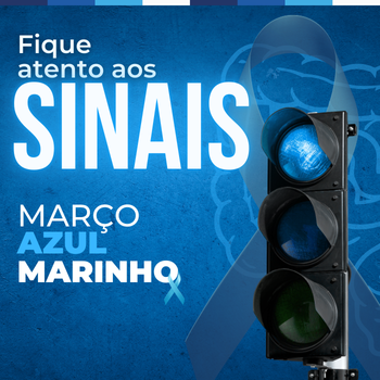 Imagem da matéria: Março Azul-Marinho: entenda o significado da campanha deste mês
