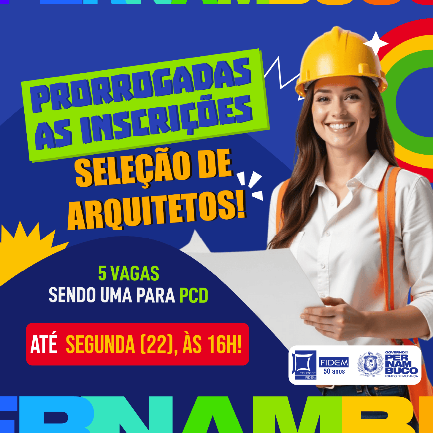 Imagem da matéria: Prorrogadas inscrições para seleção simplificada de arquitetos