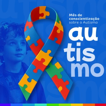 Imagem da matéria: Abril Azul reforça a importância da conscientização sobre o autismo e da inclusão social